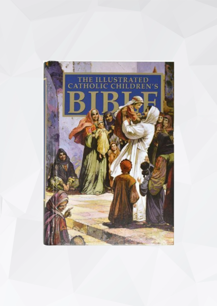 Catholic Children's Bible: Over 200 Beautiful Illustrations, Colorful Harcover image 0