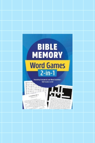 Word Search Puzzles: Bible Memory Word Games 2 in 1 image 0