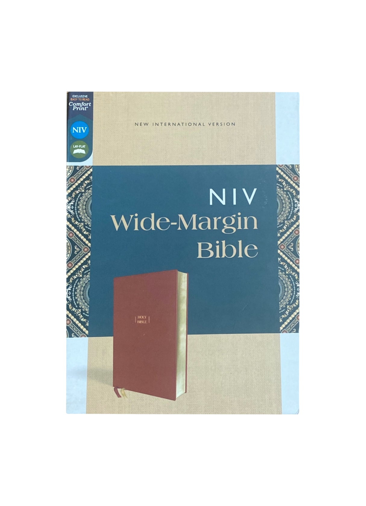 NIV Wide Margin Bible, Note Space, Leathersoft, Comfort Print image 0