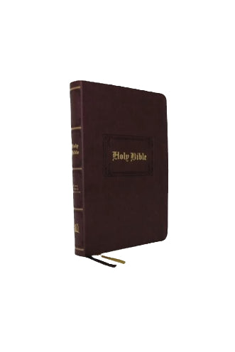 KJV Personal Size Reference Bible, Brown, Vintage Series, Thumb Index image 0