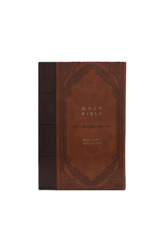 Giant Print King James Bible: Thinline Vintage Series, Leathersoft, Thumb Index image 0