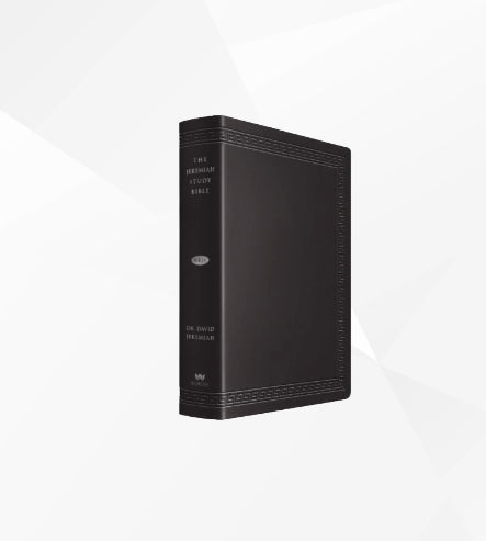 Jeremiah Study Bible, Large Print, NKJV Thumb Indexed, Leatherluxe image 0