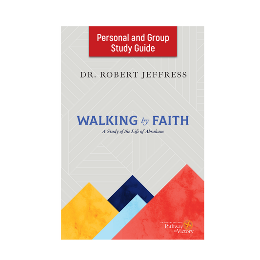 Walking By Faith Personal and Group Study Guide-Robert Jeffress image 0