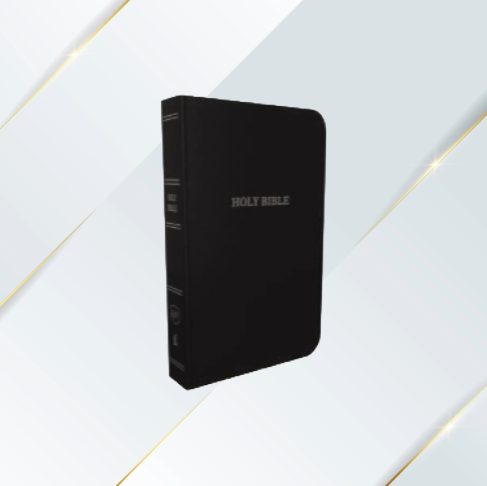 Gift Bible: KJV Gift and Award Edition Imitation Leather, Black, Red Letter image 0