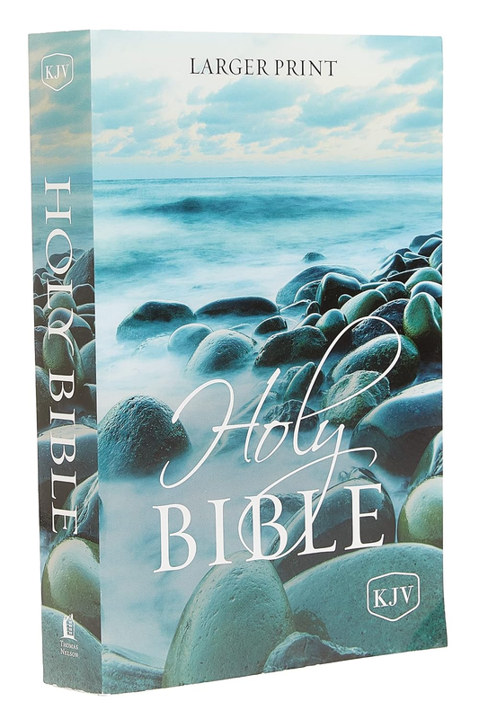 KJV Holy Bible, Large Print Paperback, Easy to Read Comfort Print image 0