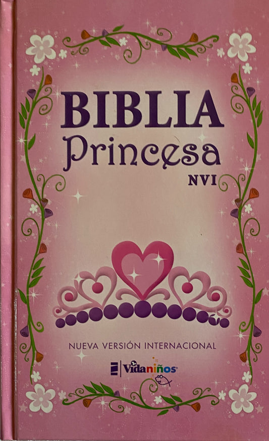 Biblia Princesa-NVI: Lus Libro para colorear Guirnalda de Gracia image 0