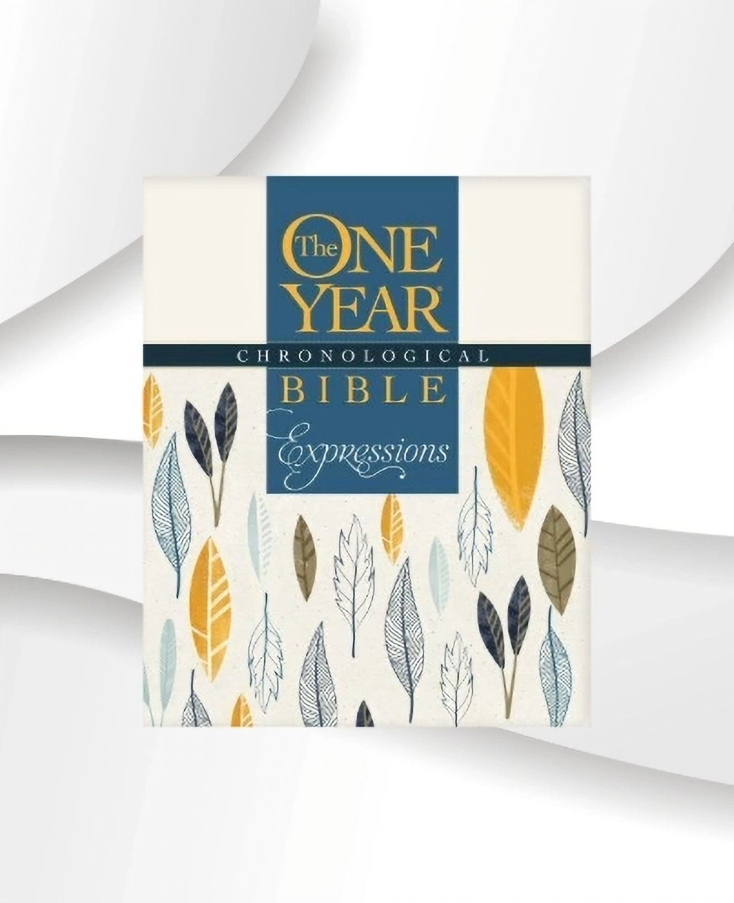 One Year Chronological Bible, Creative Expression, Cream Softcover image 0