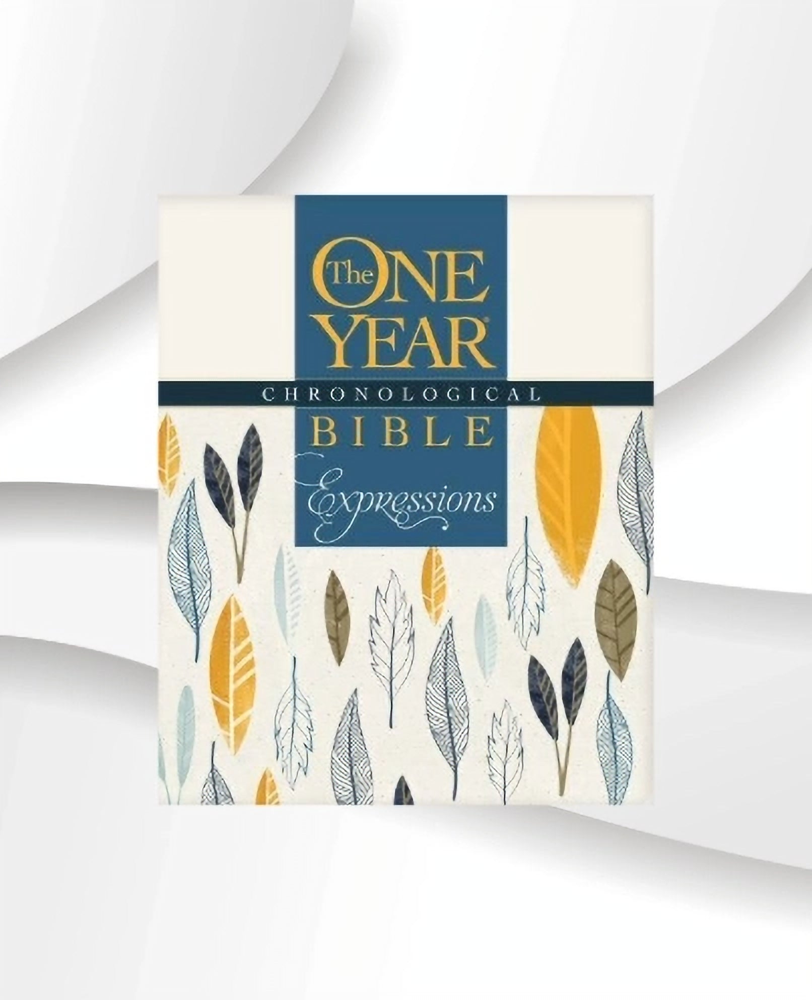 One Year Chronological Bible, Creative Expression, Cream Softcover image 0