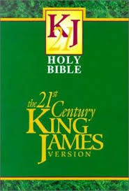 Holy Bible King James: 21st Century Edition, Burgundy Bonded Leather image 0
