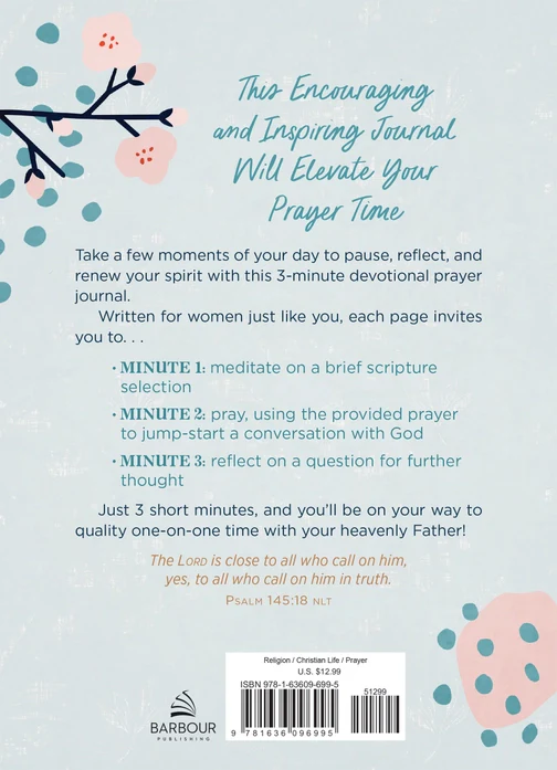 Faithful in Prayer, A 3-Minute Devotional Prayer Journal for Women image 1