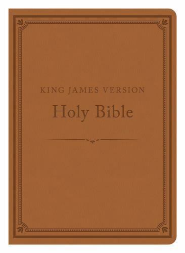 KJV Compact Gift & Award Bible Reference Edition [Camel] image 0
