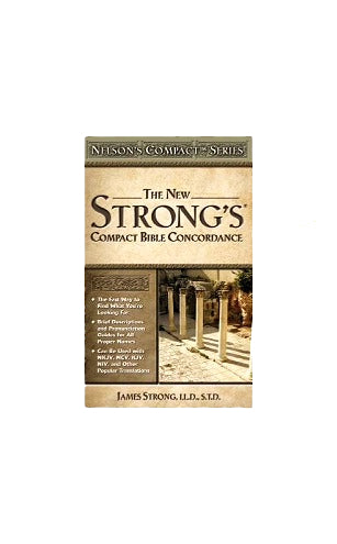 The New Strong's Compact Bible Concordance Dictionary image 0