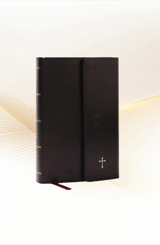 NKJV Compact Bible: Cross Reference Edition Leatherflex with Magnetic Flap image 0