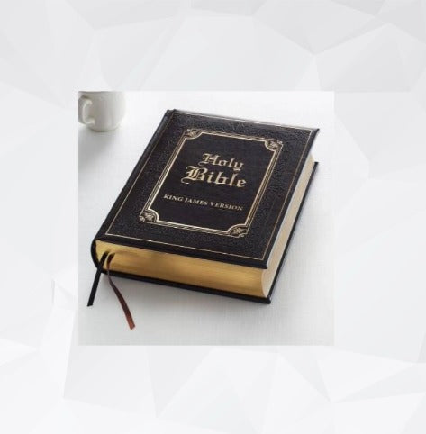 KJV Family Bible, Brown Classic, Heirloom, Faux Leather with Family Tree Pages image 0