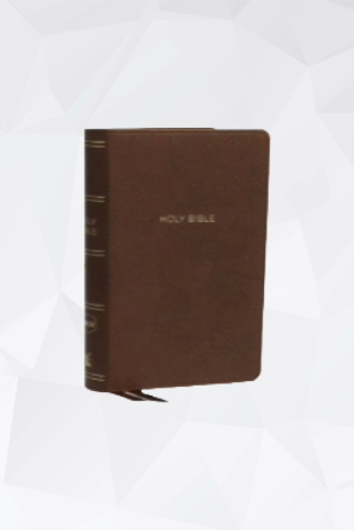 Compact Bible: NKJV Reference Edition Imitation Leather Red Letter Edition image 0