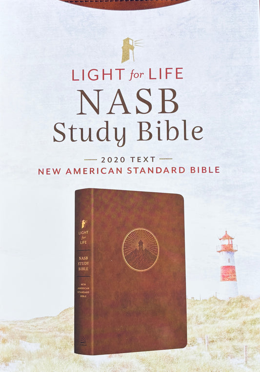 Light For Life, NASB Study Bible (Mahogany Lighthouse) image 0